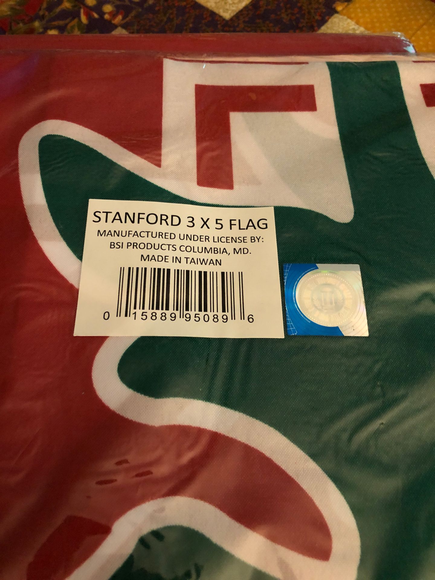 Stanford or Cal Berkeley 3’ x 5’ Flag UT6•