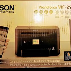 Epson Workforce WF-2960 All-in-One Wireless Color Printer 