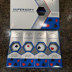 Brand New Callaway Super Soft Poker Edition