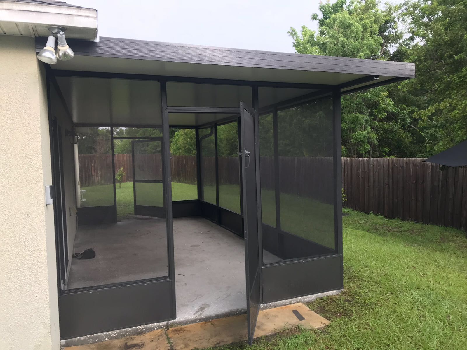 Venta de aluminio puerta lanai screen terraza porche screen pool