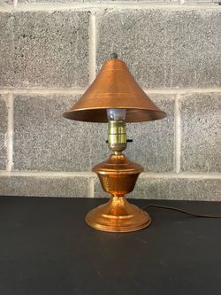 Vintage Copper Lamp