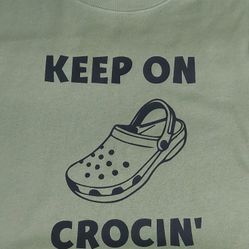 Custom *Keep On Crocin'* Tee's 