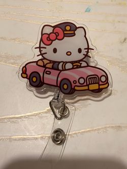 BADGE REEL HELLO KITTY