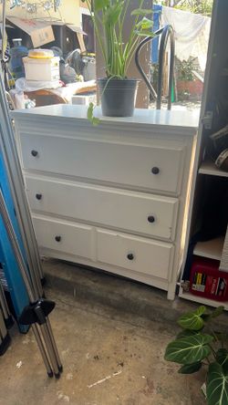 White dresser