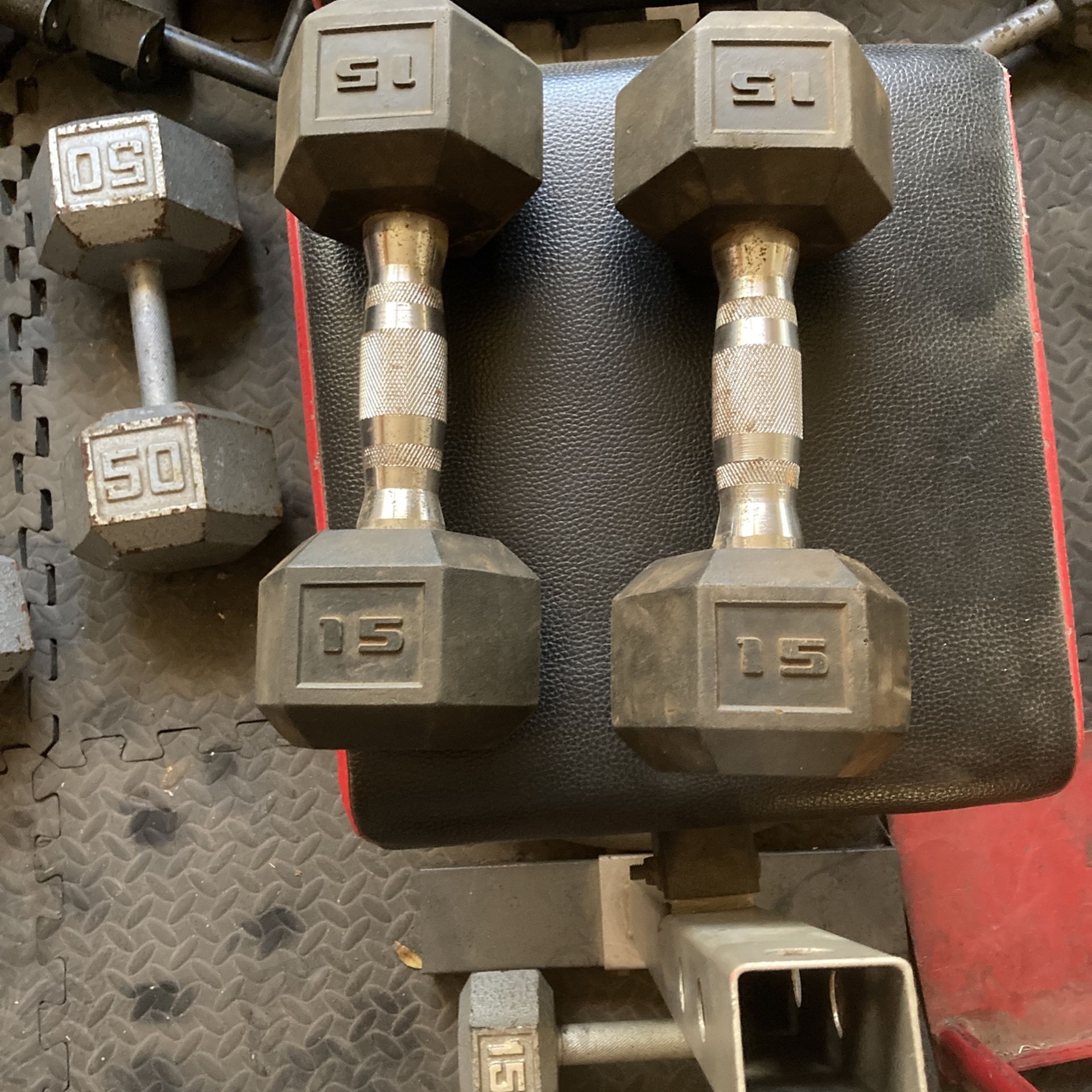 15 Pound D/bell Pair $30