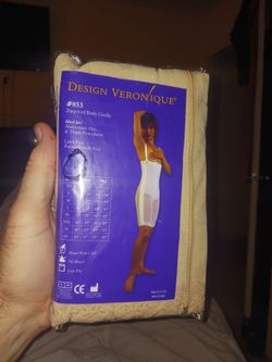 ***(BRAND NEW SEALED PACKAGE)Veronique High-Back Body Compression Girdle, Zippered, 4X-Large