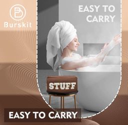 Burskit Face Bag Preppy Travel Makeup Bag Organizer Patch Large Varsity  Stoney Clover Chenille Letter Cosmetic Toiletry Nylon Cute Preppy Bags PU