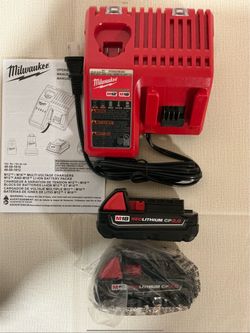 Milwaukee. M18 Lithium-lon (2) 2.0Ah Starter Kit.