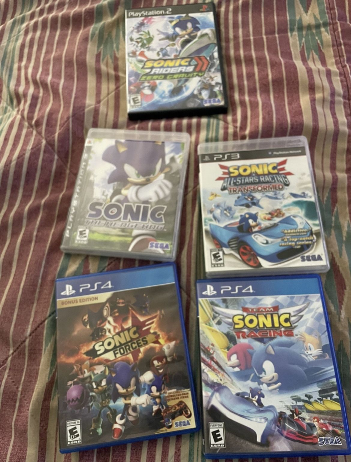 Sonic The Hedgehog Games