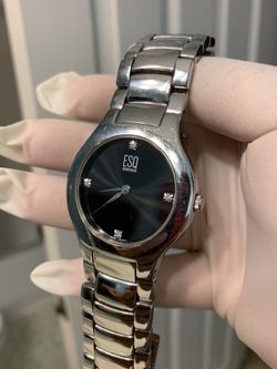 Authentic ESQ watch diamonds bezel size 38mm