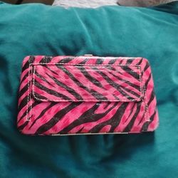 Wallet w/ ckbook holder. Money/coin snap holder.  New