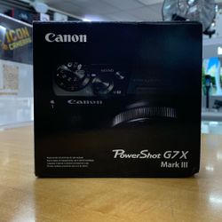 Canon Camera PowerShot G7X III US warranty