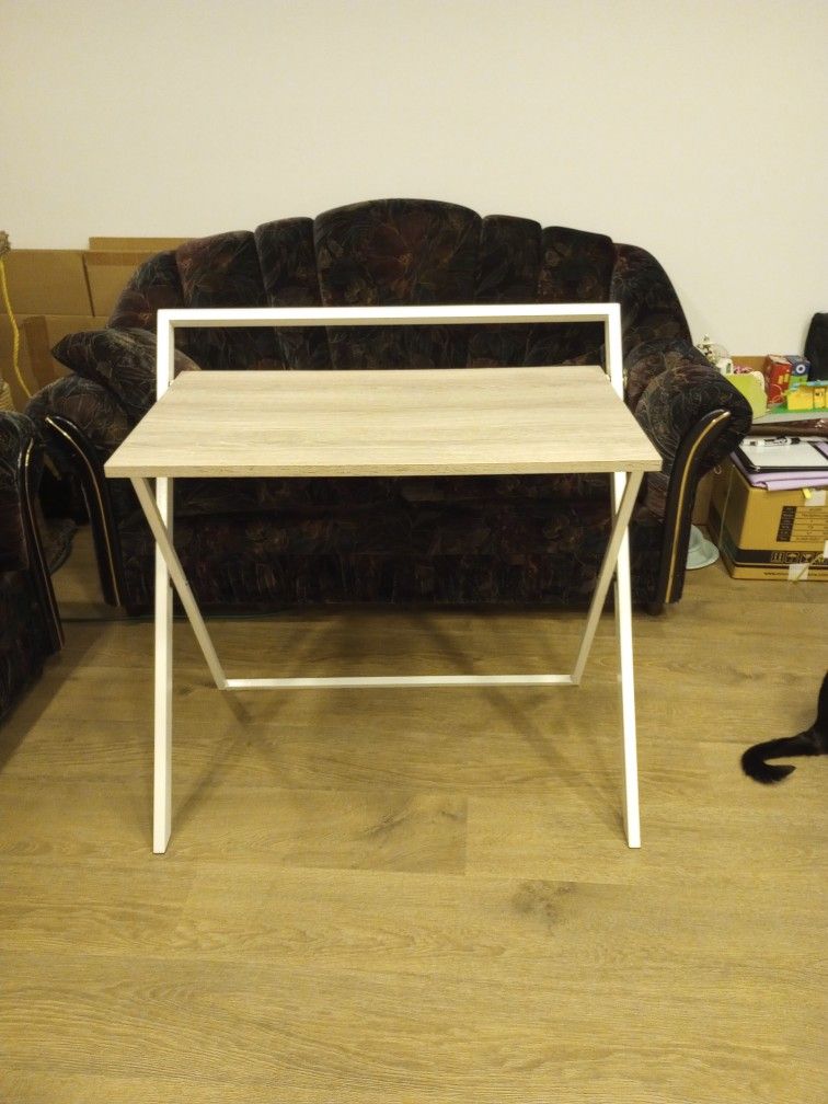 Foldable Desk Gray