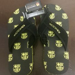 NEW MEN BARCELONA FLIP FLOPS SIZE 7/8 / MEN SANDALS $3