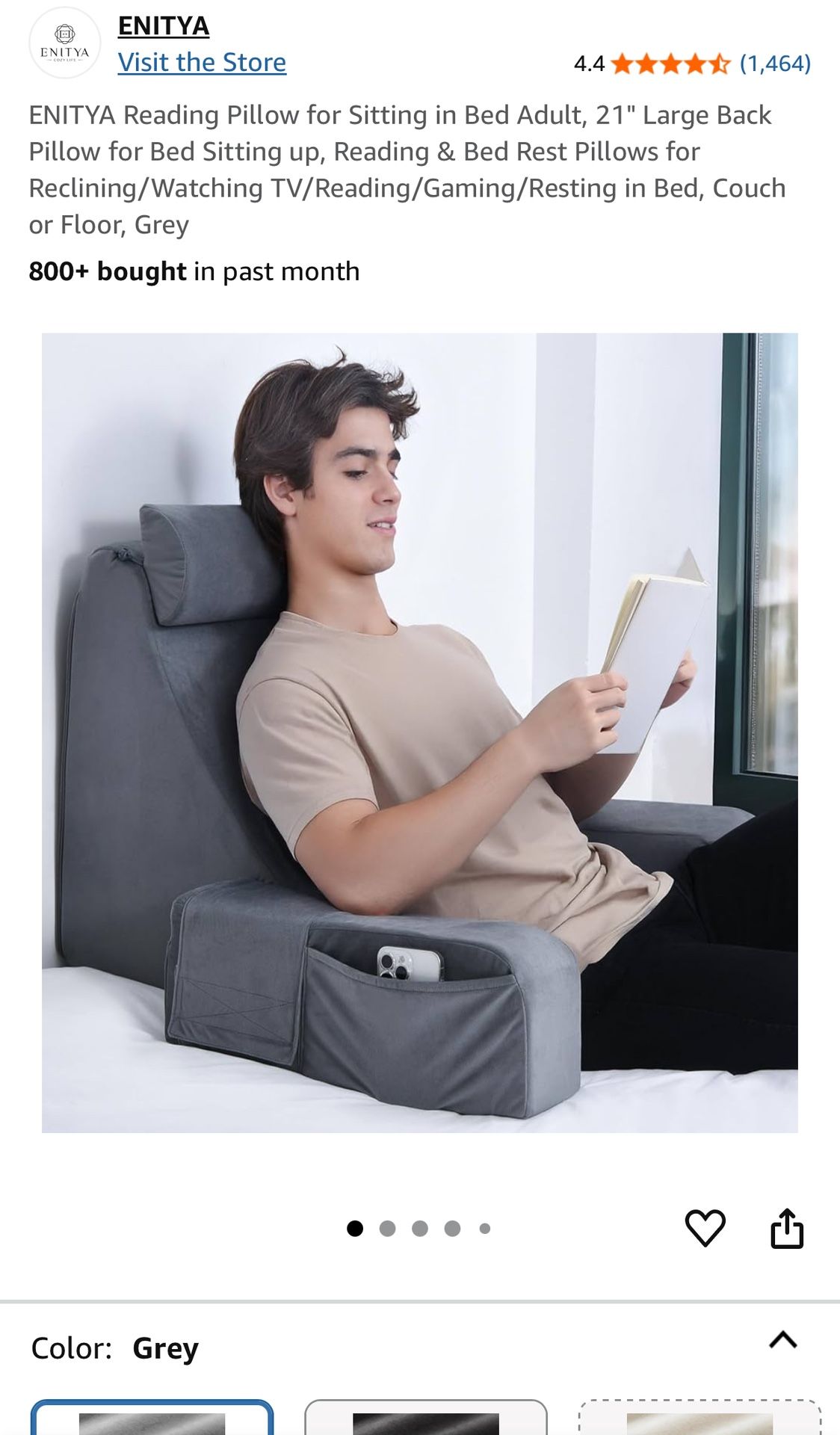 Back Bed Couch Pillow Support Rest