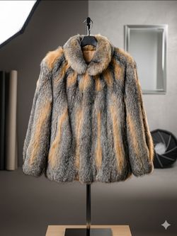 Real Fox Coat Fur