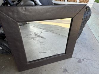 Mirror Leather Like New