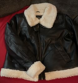 Faux Leather Jacket