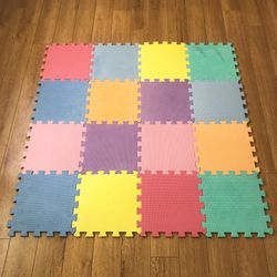 kids foam puzzle floor mat 14.25X14.25