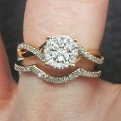 3 10k Gold Sets Of New Engagement Rings