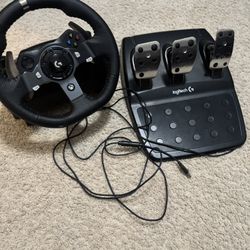 Logitech g920 gaming wheel setup