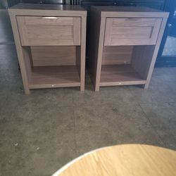 Boho style Nightstands Set of 2