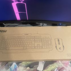 MSI Mouse/Keyboard Combo K322
