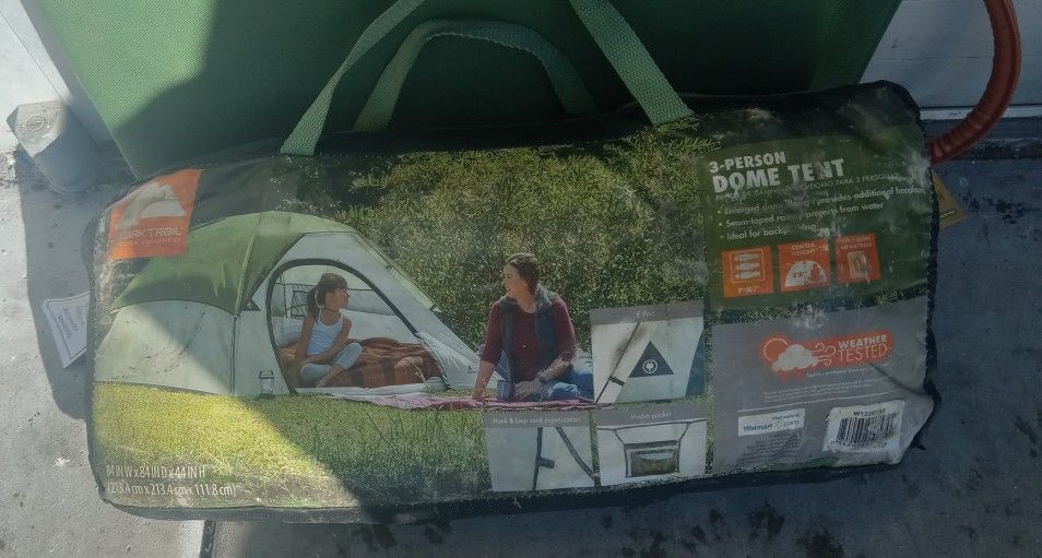 A Nice Six Man's Tent As Well Hurry Offer In Soon!!!!