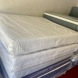 King Size Mattress 10” Inches Thick New From Factory Also Available in: Twin, Full, Queen, Same Day Delivery