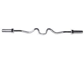 New Apollo 47" Olympic Super Curl Bar W/ Collars