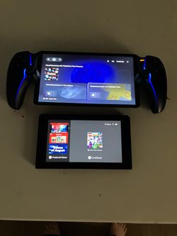 PlayStation five portable and a Nintendo switch