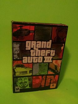 PC GRAND THEFT AUTO game complete with Manuel and poster rare