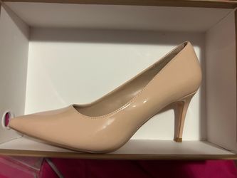 Nude high heels