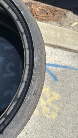 Semi new continental tire (corvette)