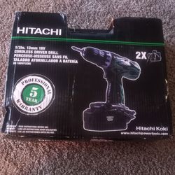 HITACHI Cordless Driver Drill