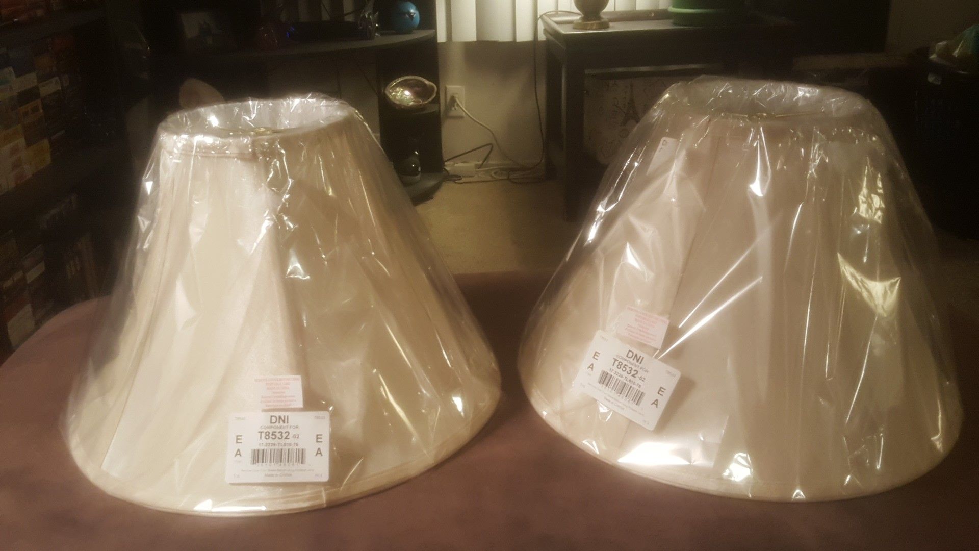 Brand New Pair of Lamp Shades