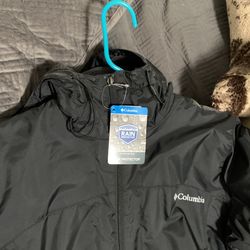 Columbia Rain Jacket Women’s Medium