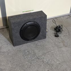 10 Inch - Pioneer Powered Subwoofer