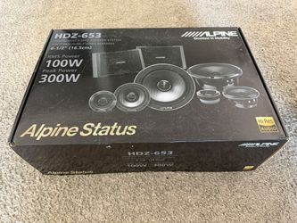 ALPINE SPEAKER SYSTEM