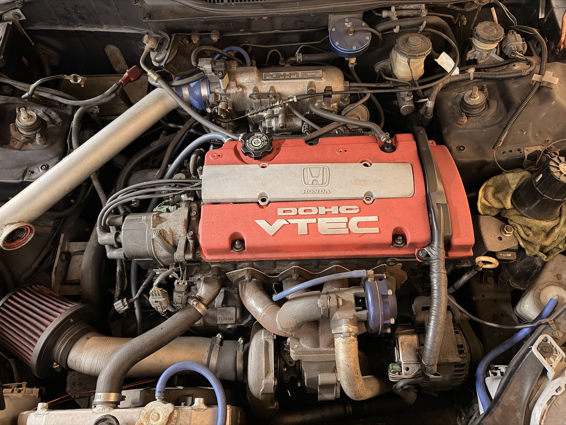 97 Honda Civic EK jdm h22 turbo