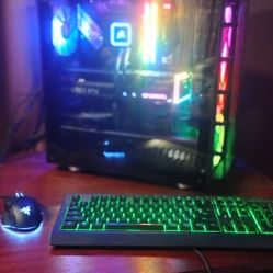 Gaming Tower, Keyboard, Mouse