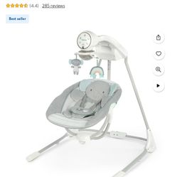 Infant Swing Motorized With Led Spinning Display And Music