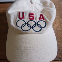 USA Olympics Rings Ball Cap