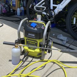 2000 Psi Pressure Washer Ryobi 