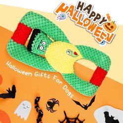 Squeaky Dog Chew Toys for Aggressive Chewers: Plush Tug of War Dog Toy for Large Medium Small Breed Dog - Interactive Stuffed Dog Toys, Durable Puppy 