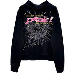Black Sp5der Hoodie 