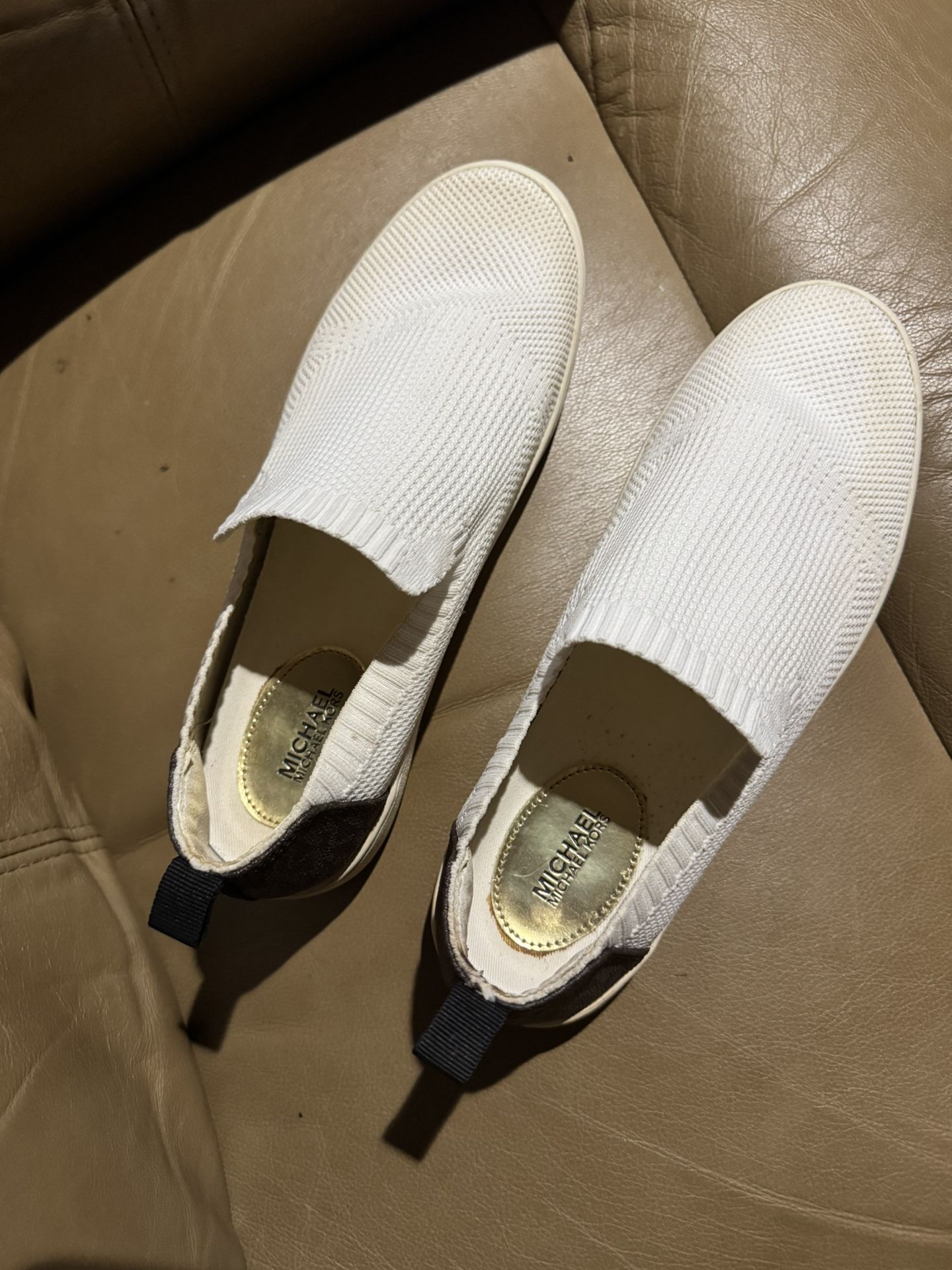 MK Women’s White Shoes Size 8 1/2