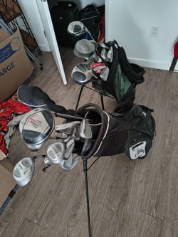 Used Golf Clubs (both bags)