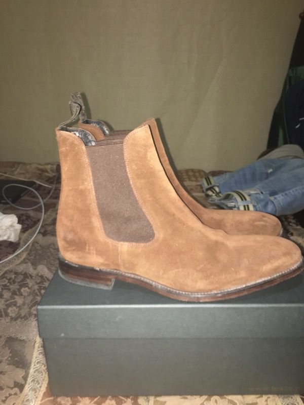 Loake Brown suede Chelsea boot size 9 for Sale TX OfferUp