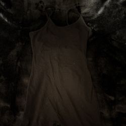 Black Spaghetti Long Body Suit Size Small 